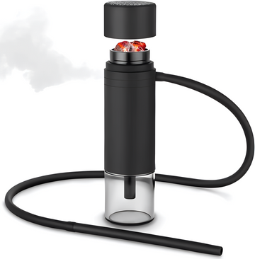 "Portable Car Hookah | Travel Shisha with Cup Holder"